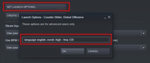 cs go 128 tick launch option