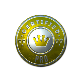 Certified Pro Sticker
