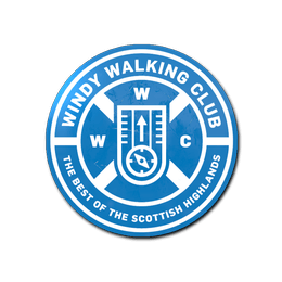 CS GO Sticker Icon Windy Walking Club