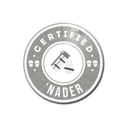 CS GO Sticker Certified Nader