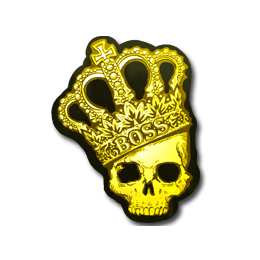 CS GO Sticker Dead Crown Boss