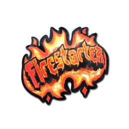 CS GO Sticker Firestarter