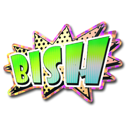 CS GO Sticker Holo Bish Special