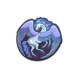 CS GO Sticker Pegasus Unicorn