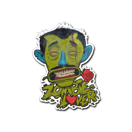CS GO Sticker Zombie Lover