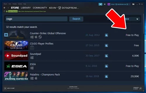 How to play CS GO Steam