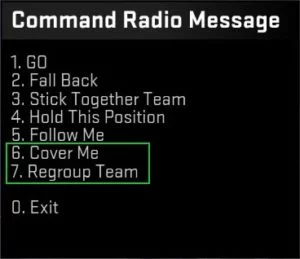New Command Radio Messages