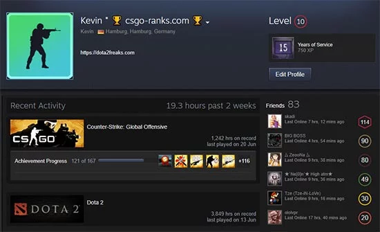 Steam Profile Privacy