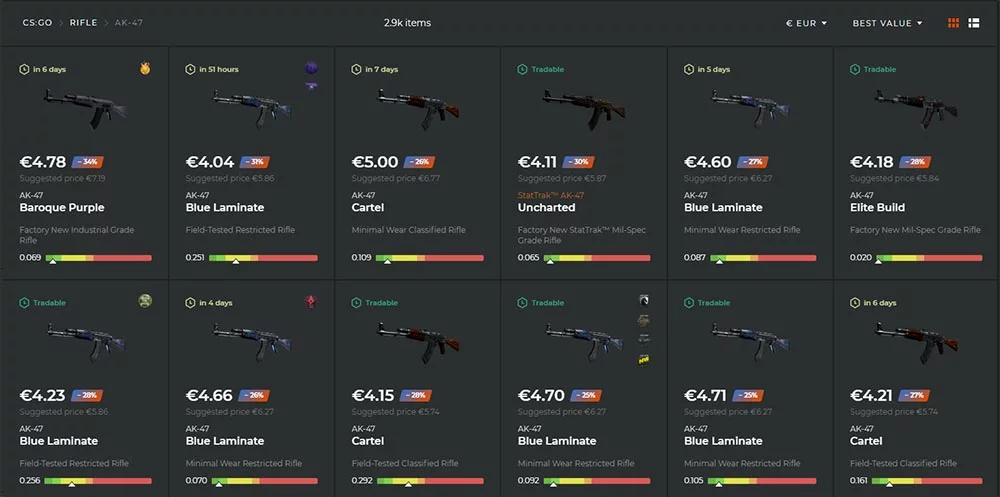 Ak-47 Skins under 5 Dollars