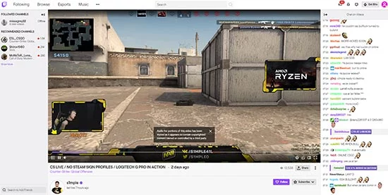 CSGO Twitch Stream