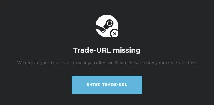 Enter Steam Trade URL